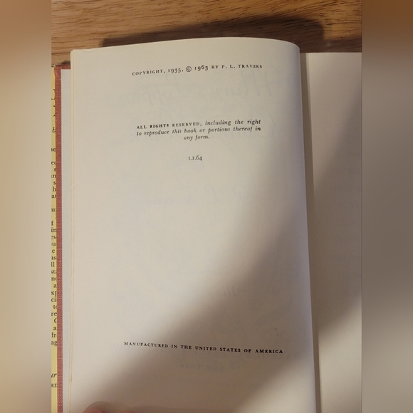 Vintage Mary Poppins Comes Back by PL Travers 1963 Edition HC & Dust Jacket - Picture 7 of 16